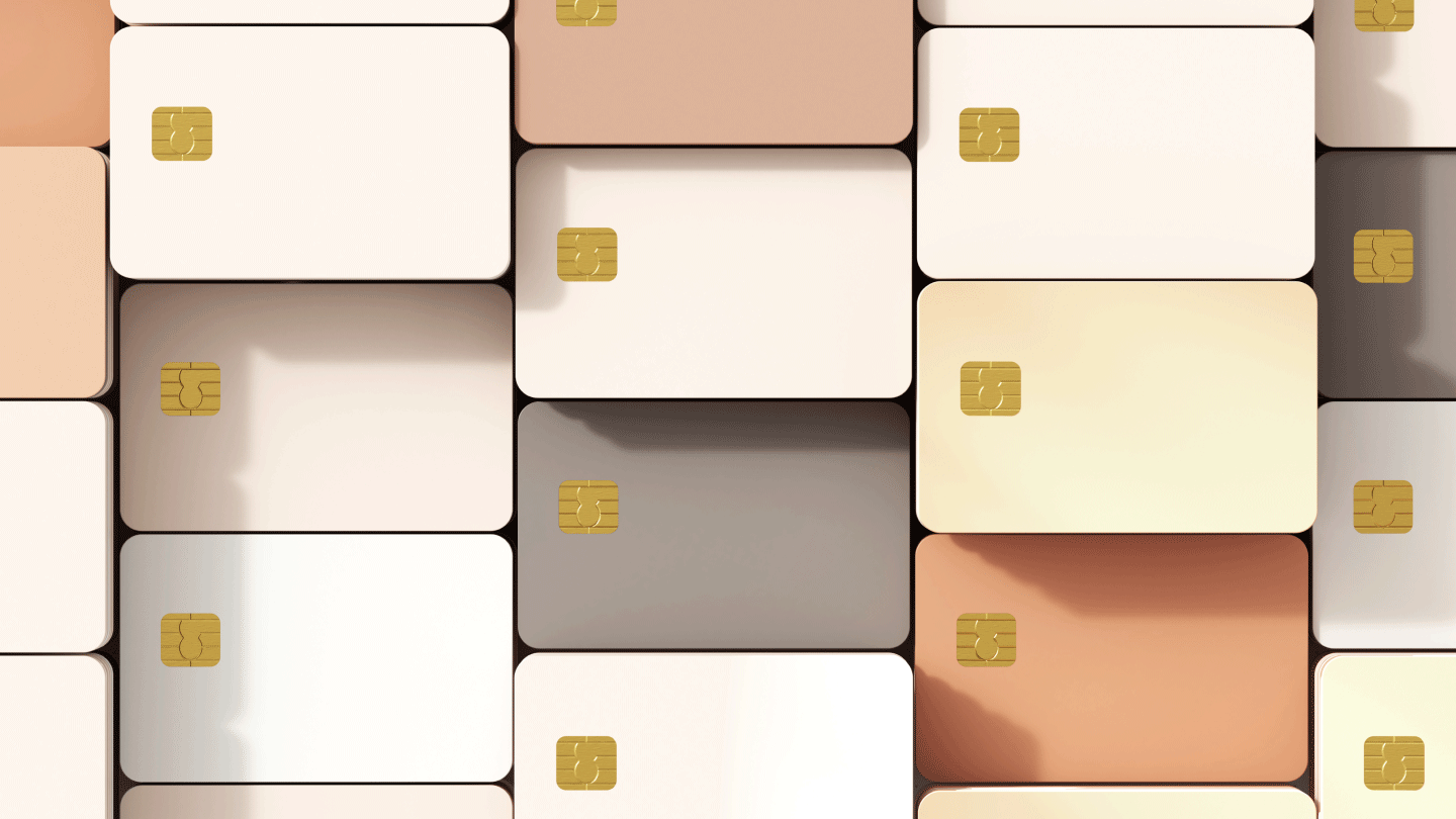 Credit card collage